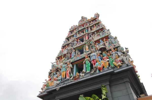 Sri Mariamman Tapınağı Singapur — Stok fotoğraf