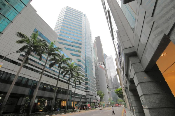 Singapore Novembre 2018 Singapore Downtown Skyscraper City Scape — Foto Stock