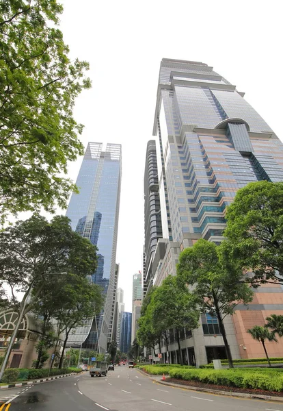 Singapore Novembre 2018 Singapore Grattacielo Paesaggio Urbano — Foto Stock