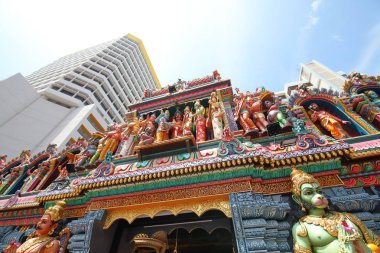 Sri Krishnan Tapınağı Bugis Singapur.