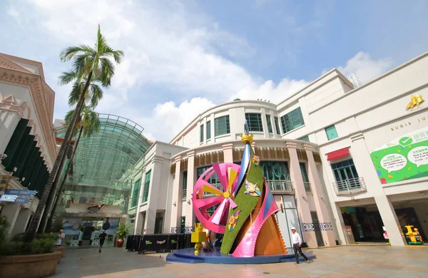 Singapur Listopadu 2018 Neznámí Lidé Návštěvu Singapuru Bugis Junction Shopping — Stock fotografie