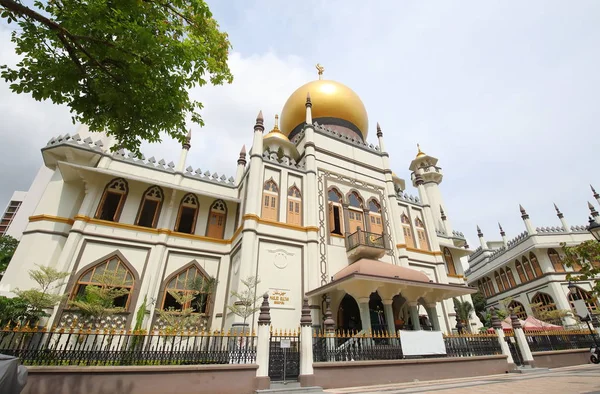 Mesquita Masjid Sultão Singapura — Fotografia de Stock