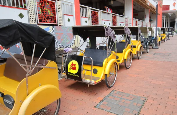 Singapore November 2018 Rickshaw Parked Bugis Singapore — Stock Photo, Image