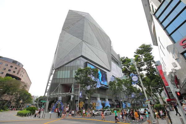 Singapore November 2018 Unidentified People Visit Orchard Central Shopping Mall — Stock Photo, Image