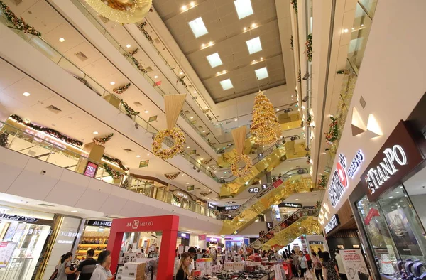 Cingapore Novembro 2018 Pessoas Não Identificadas Visitam Shopping Centre Point — Fotografia de Stock