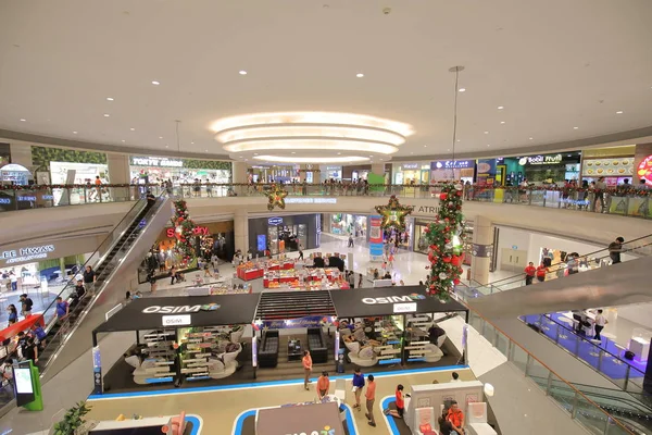 Szingapúr November 2018 Ban Azonosítatlan Emberek Látogatás Suntec City Bevásárlóközpont — Stock Fotó