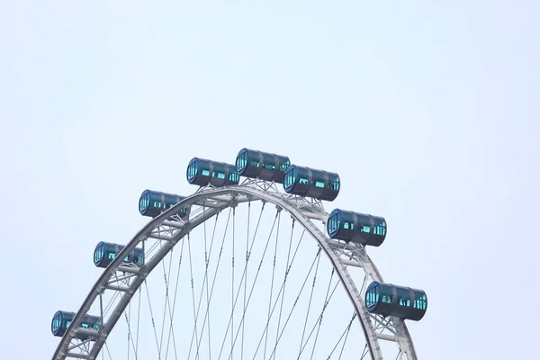 Singapur Kasım 2018 Singapore Flyer Dönme Dolap Singapur — Stok fotoğraf