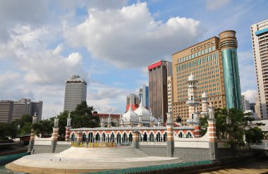 Masjid Jamek Camii Kuala Lumpur Malezya