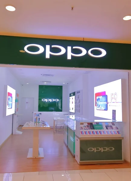 Kuala Lumpur Malaysia November 2018 Oppo Mobile Phone Shop Bukit — Stock Photo, Image