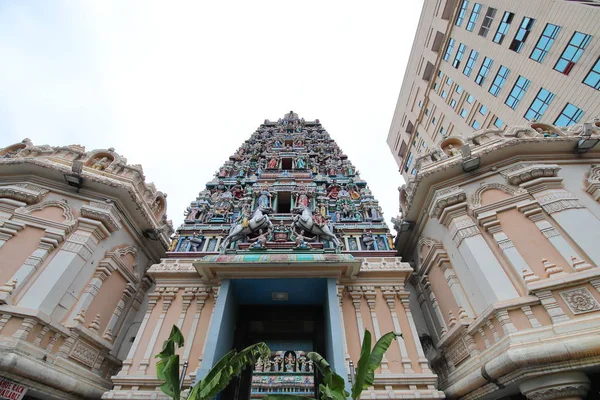 Sri Mahamariamman Hindu Temple Kuala Lumpur Malaysia — 图库照片