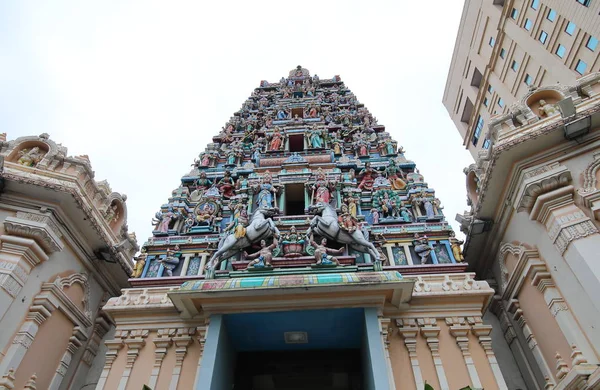 Sri Mahamariamman Templo Hindu Kuala Lumpur Malásia — Fotografia de Stock