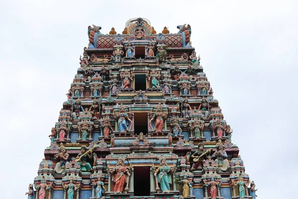 Sri Mahamariamman Hindoe Tempel Kuala Lumpur Maleisië — Stockfoto