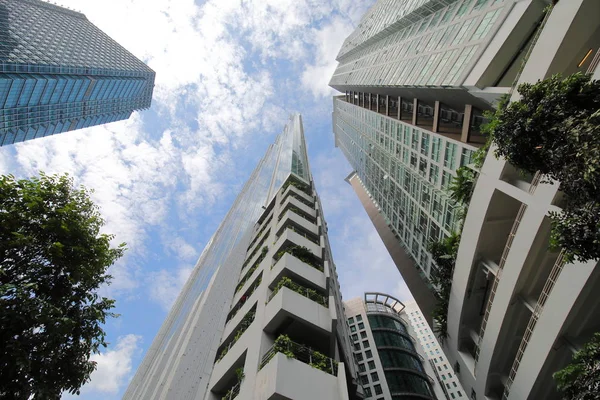 Grattacielo Paesaggio Urbano Little India Kuala Lumpur Malesia — Foto Stock