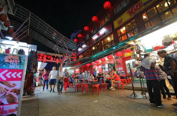 Kuala Lumpur Malaysia November 2018 Unbekannte Besuchen Chinatown Kuala Lumpur — Stockfoto