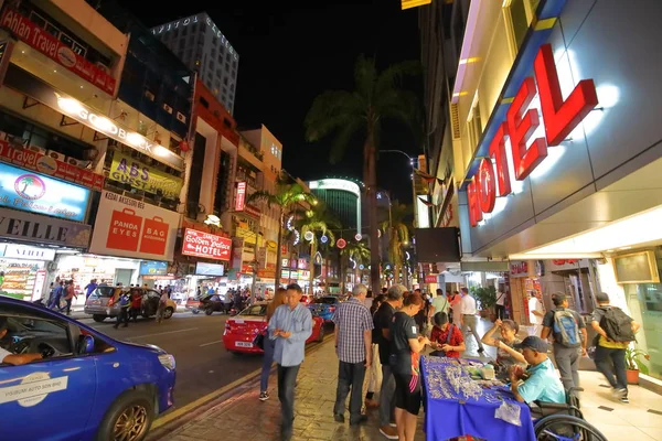 Kuala Lumpur Malaysia November 2018 Unbekannte Besuchen Bukit Bintang Einkaufsviertel — Stockfoto