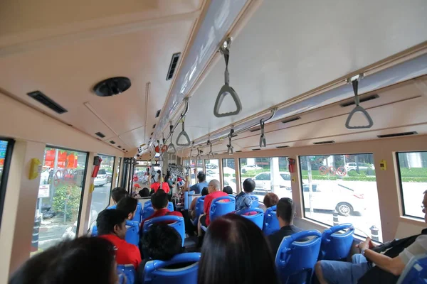 Kuala Lumpur Malaysia November 2018 Unidentified People Travel Bus Kuala — Stock Photo, Image