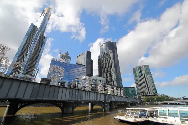 Melbourne Australia November 2018 Southbank Cityscape Melbourne Australia — Stockfoto