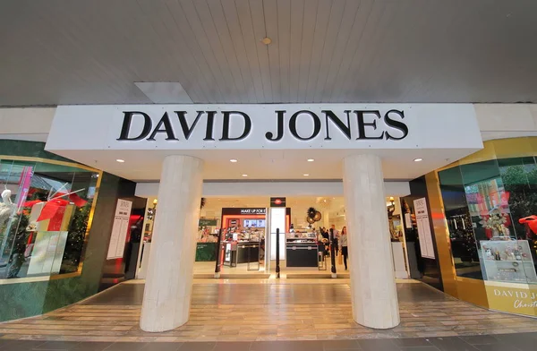 Melbourne Australië November 2018 Niet Geïdentificeerde Mensen Bezoek David Jones — Stockfoto