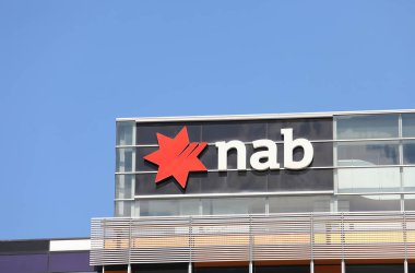 Melbourne Avustralya - 30 Kasım 2018: banka Avustralya Nab
