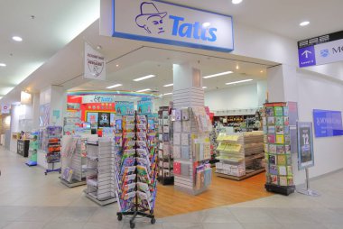 Melbourne Avustralya - 30 Kasım 2018: Melbourne Avustralya Tatts haber ajansı. Bahis, piyangolar ve oyun endüstrisi Avustralya'da tatts olduğunu