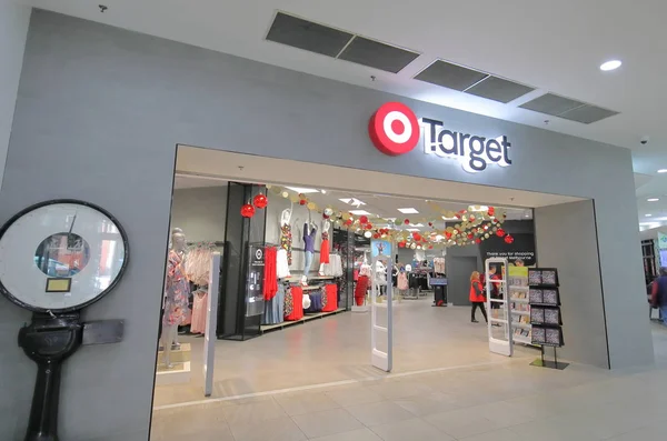 Melbourne Australia Noviembre 2018 Personas Identificadas Visitan Centro Comercial Target — Foto de Stock