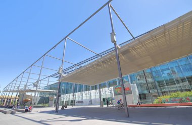 Melbourne Avustralya - 1 Aralık 2018: Kimliği belirsiz kişi ziyaret Melbourne Avustralya Melbourne Müzesi