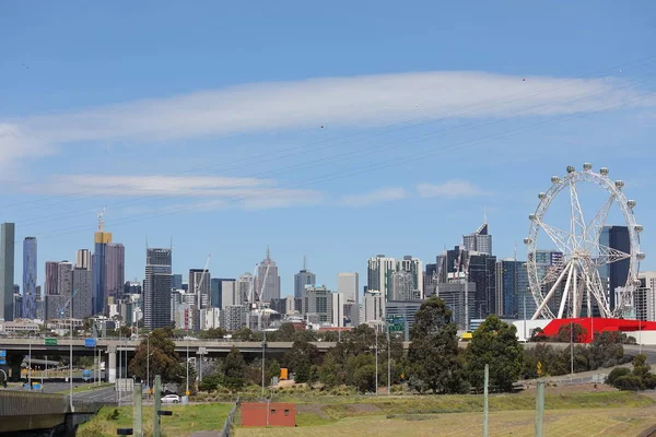 Skyscraper Cityscape Melbourne Australia — Stock Photo, Image