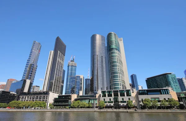 Southbank Stadtbild Melbourne Australien — Stockfoto