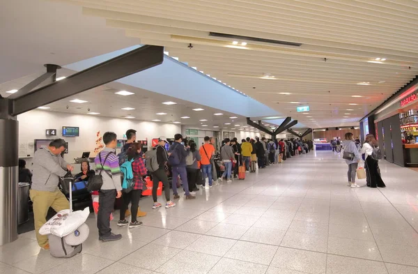 Melbourne Australia December 2018 Unidentified People Travel Melbourne International Airport — Stock Photo, Image