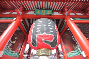 Sensoji Tapınağı Kaminarimon kapısı Tokyo Japonya
