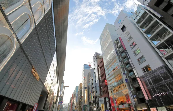 Tóquio Japão Dezembro 2018 Pessoas Não Identificadas Visitam Rua Comercial — Fotografia de Stock