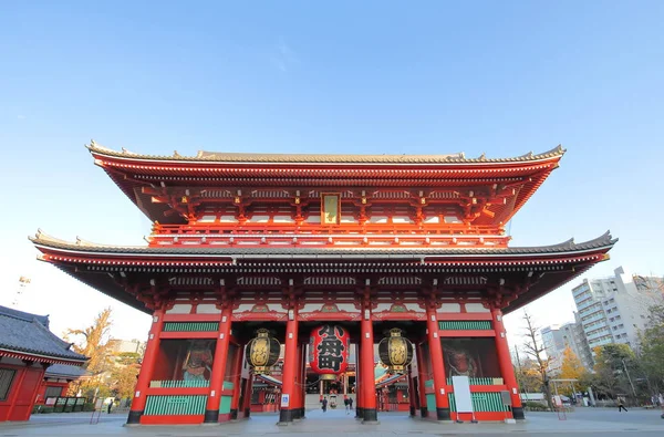 Sensoji Templo Portão Tóquio Japão — Fotografia de Stock
