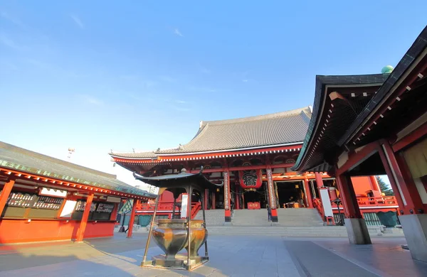 Cancello Tempio Sensoji Tokio Giappone — Foto Stock