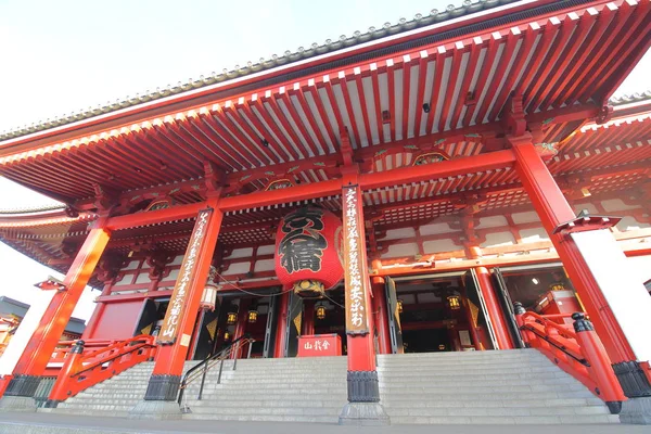 Brama Świątyni Sensoji Tokio Japonia — Zdjęcie stockowe