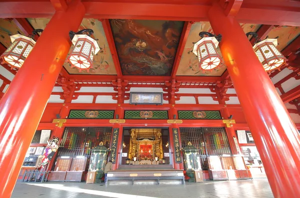 Puerta Del Templo Sensoji Tokio Japón —  Fotos de Stock