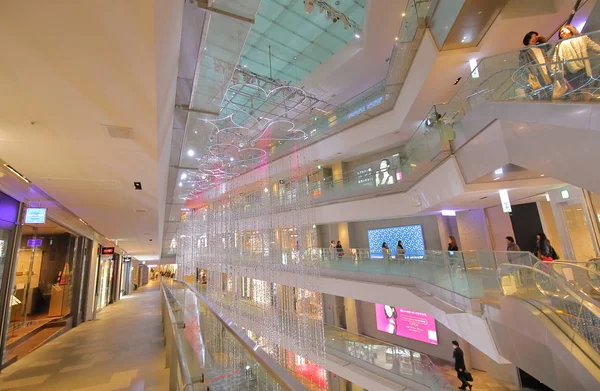 Tokyo Japan Dezembro 2018 Pessoas Não Identificadas Visitam Shopping Center — Fotografia de Stock