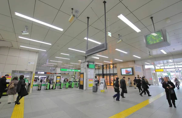 Tokyo Japón Diciembre 2018 Personas Identificadas Viajan Estación Tren Akihabara —  Fotos de Stock