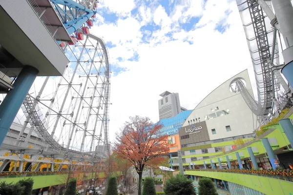 Tokió Japán December 2018 Azonosítatlan Emberek Látogatás Tokyo Dome Város — Stock Fotó