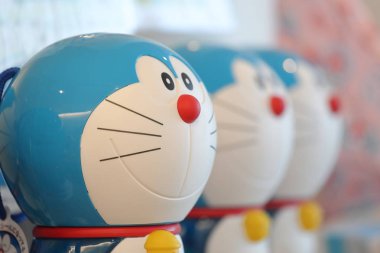 TOYAMA JAPAN - MAY 5, 2019: Doraemon Japanese animation character Japan