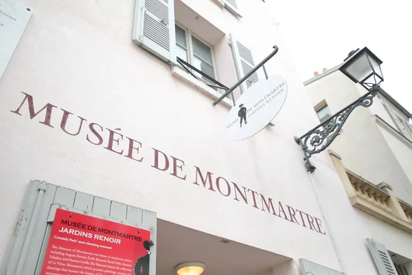 PARIS FRANCE - MAY 21, 2019: Montmartre museum in Paris France