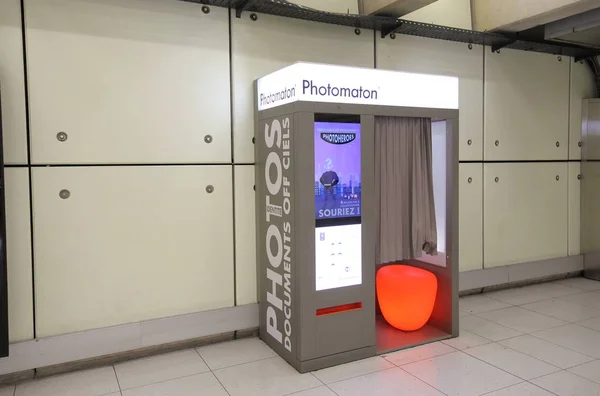 Paris France Május 2019 Self Szolgáltatás Photo Booth Ban Párizs — Stock Fotó