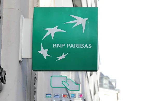Paris France May 2019 Bnp Paribas Bank France — Stock Photo, Image