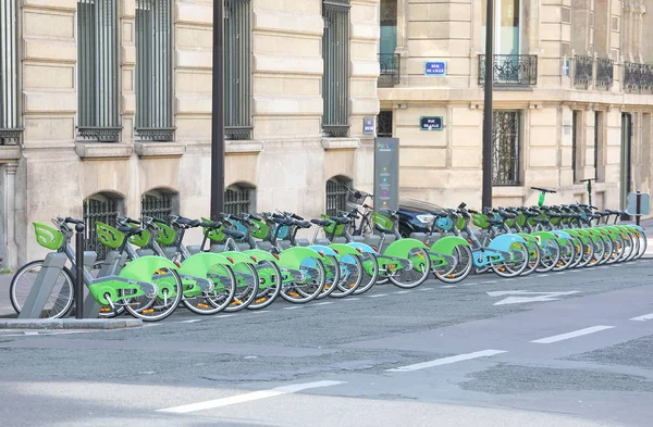 Paris France Mai 2019 Régime Partage Vélos Velib Paris France — Photo