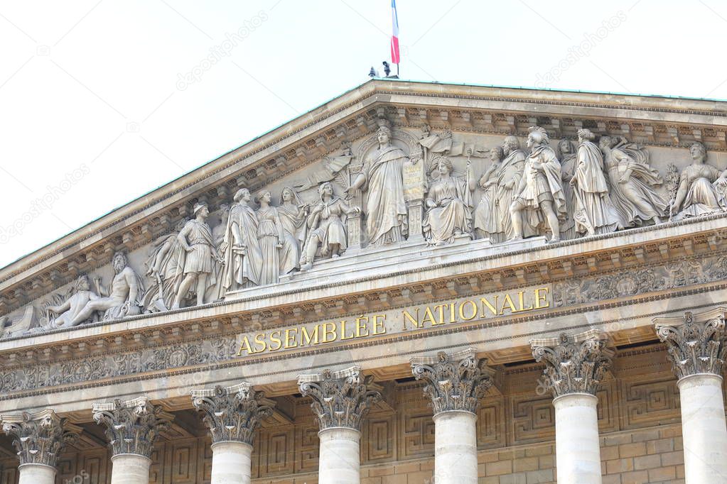 National Assembly office building Paris France