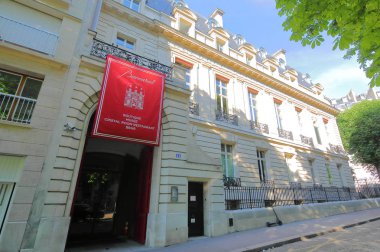 Paris Fransa - 23 Mayıs 2019: Bakara müzesi Paris Fransa