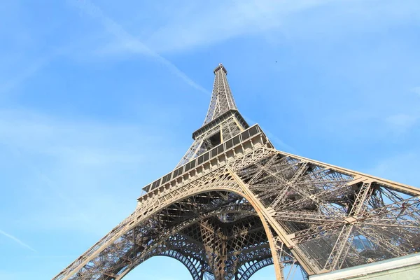 Torre Eiffel Arquitetura Icônica Paris França — Fotografia de Stock