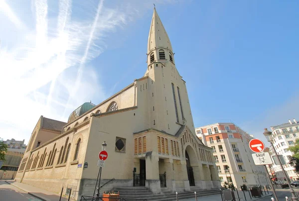 Iglesia San León París Francia — Foto de Stock