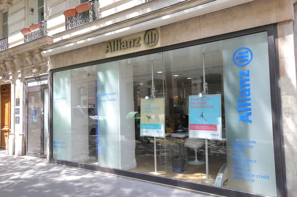 Paris France May 2019 Allianz Financial Services Provider Office Paris — Stock Photo, Image