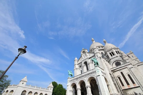 Sacre Coeur Catedral Paris Francia —  Fotos de Stock