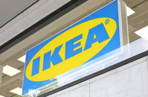 Párizs Franciaország Május 2019 Ikea Store Jel Párizsban Franciaország — Stock Fotó